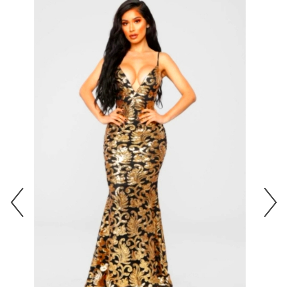 Fashion Nova Sequin Dress